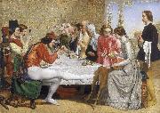 Sir John Everett Millais Isabella oil on canvas